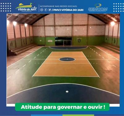 Início do Campeonato de Futsal no Ginásio Verinaldo Martins